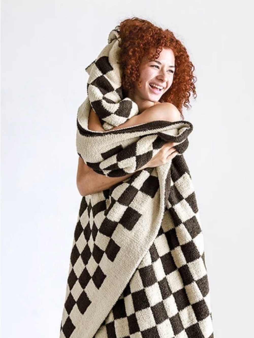 Sunday Citizen Checkerboard Throw